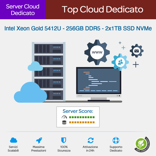 Top Cloud Dedicato - Xeon NVMe